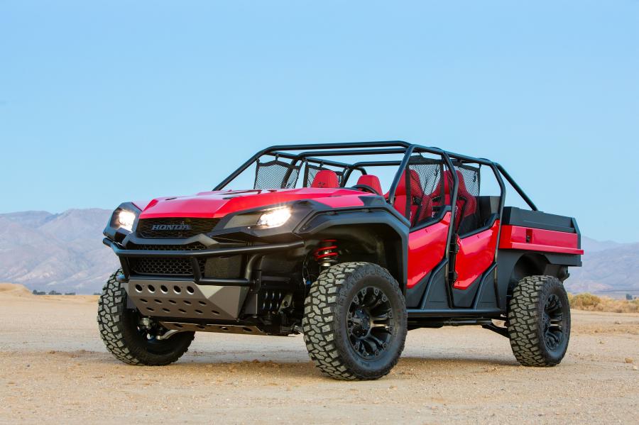  Honda Rugged Open Air Vehicle Concept 2018 года  (фото 26 из 29)